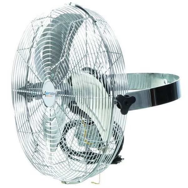 Light-Duty Industrial Fan 12" Non-Oscillating, 115VAC, 1300/1550/1855 CFM, Airmaster Fan, Mfr#: 78971