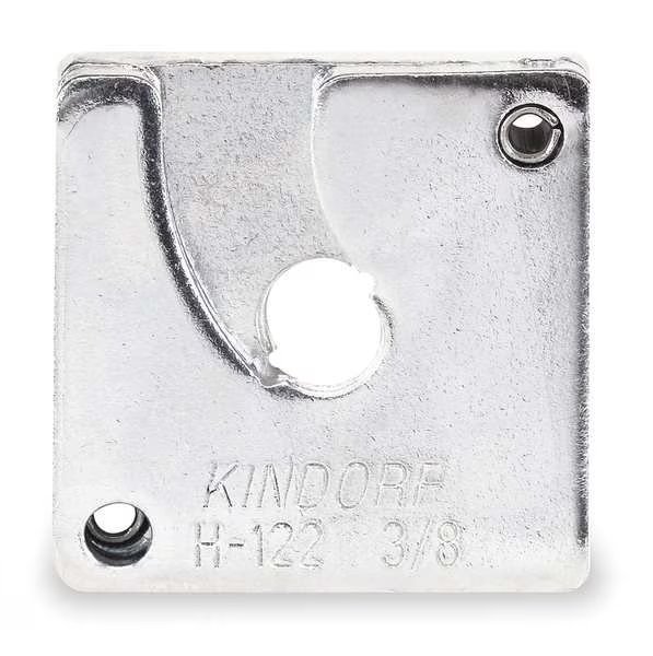Channel Nut, 3/8 In, Silver, Kindorf, Mfr#: H 122 3/8 EG