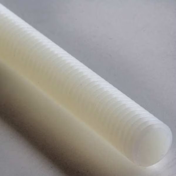 Fully Threaded Rod, 10-32, 2 ft, Nylon, 6/6, Plain Finish, EnjoyTool Select, Mfr#: RTH-1032-24