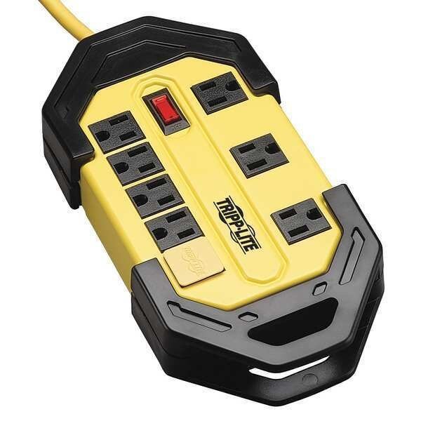 Outlet Strip, 15A, 8 Outlet, 12 ft, Tripp Lite, Mfr#: TLM812GF