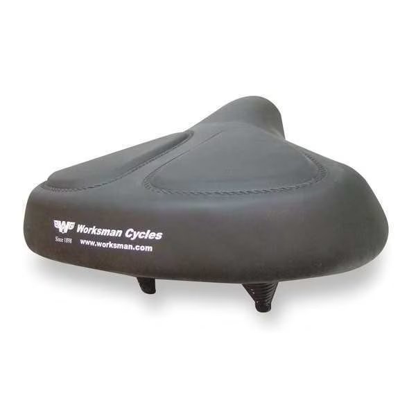 Bicycle Seat 13 In. Extra Wide, Worksman, Mfr#: 6911v