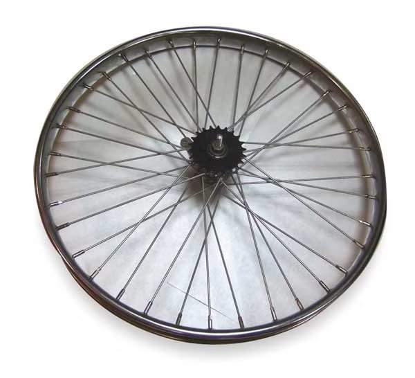 Bicycle Wheel, 26 x 2-1/8 In. Dia., Worksman, Mfr#: 4136A