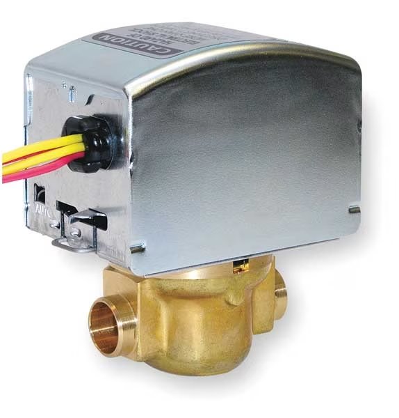 Zone Valve, NPT, Sz ID 1/2In, Honeywell Home, Mfr#: V8043A1227