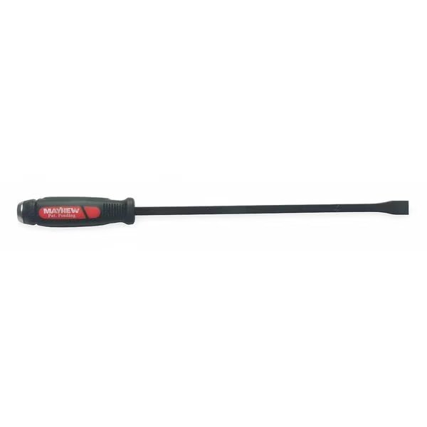 Pry Bars, 17 In. L, 1-1/2 In. W, Black, Dominator, Mfr#: 60144