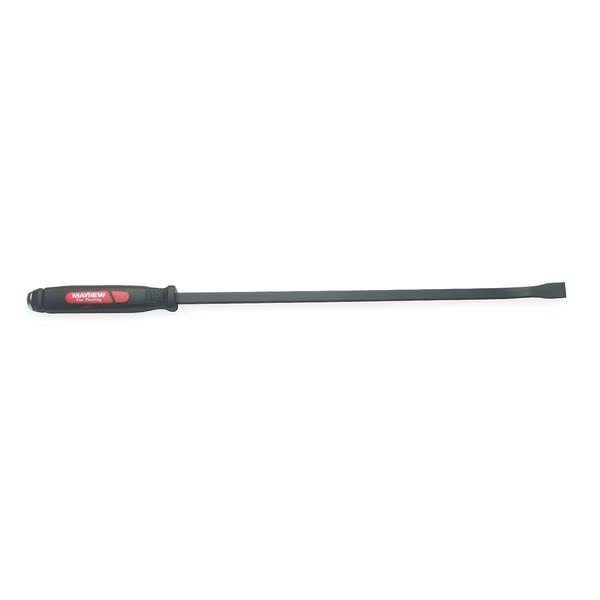 Pry Bars, 25 In. L, 1-1/2 In. W, Black, Dominator, Mfr#: 60146