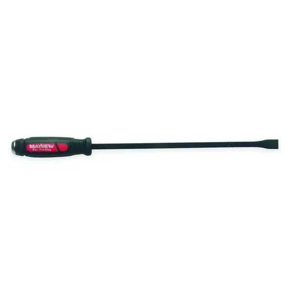 Pry Bars, 17 In. L, 1-1/2 In. W, Black, Dominator, Mfr#: 60143