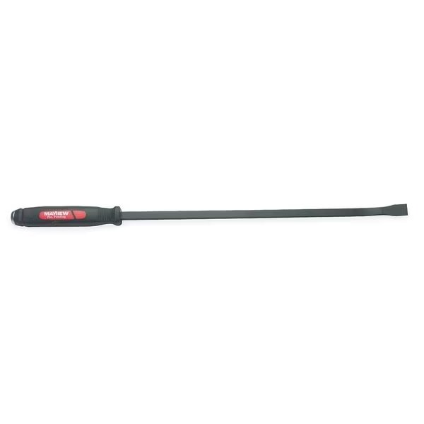 Pry Bars, 25 In. L, 1-1/2 In. W, Black, Dominator, Mfr#: 60145