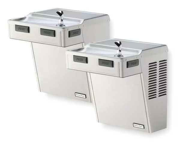 Wall Mount, Yes ADA, 2 Level Water Cooler, Halsey Taylor, Mfr#: HAC8BLSS-NF
