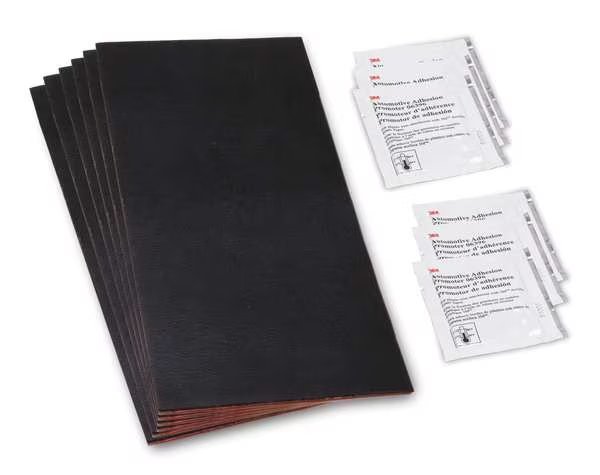 EZ Fix Flexible Patch, 4" x 8", Black, , 3M, Mfr#: 5888