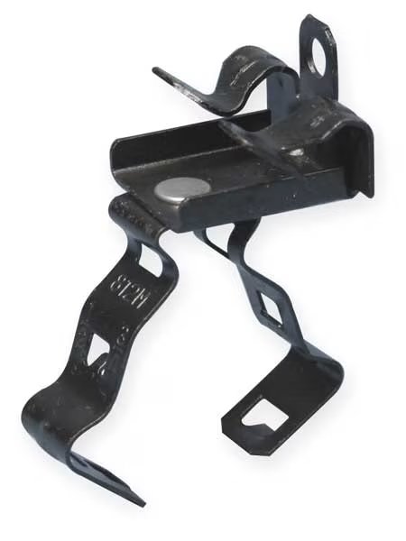 Cable Flange Clip, Steel, Zinc Phosphate, Eaton B-Line, Mfr#: BG-6-U-5-8