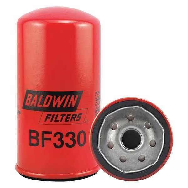 Fuel Filter, 5-7/8 x 3-1/32 x 5-7/8 In, Baldwin Filters, Mfr#: BF330