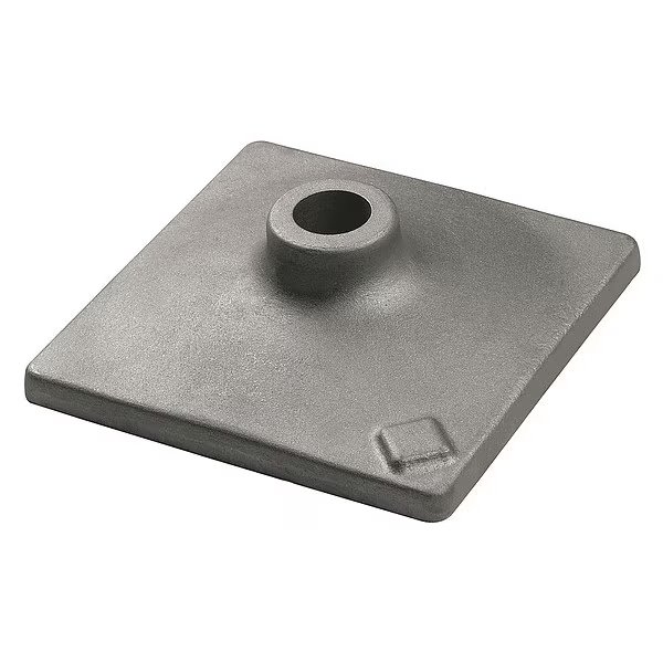 Hammer Steel 1 1/8 Hex, Tamper Plate, 8 In, Bosch, Mfr#: HS2125