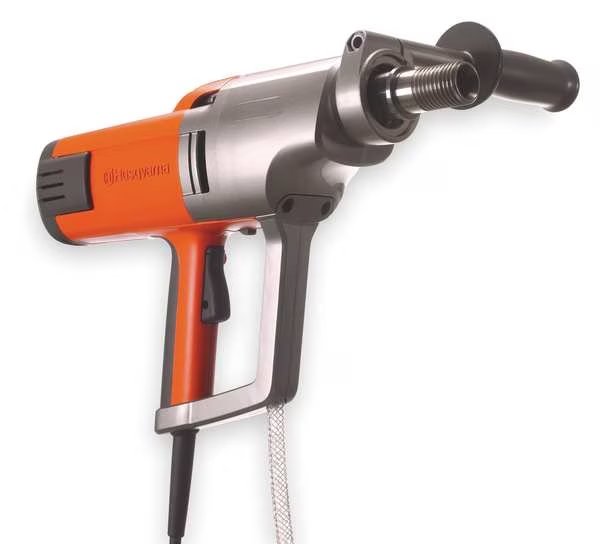 Handheld Coring Drill, 120/240VAC, 15A, 6", Husqvarna, Mfr#: DM230