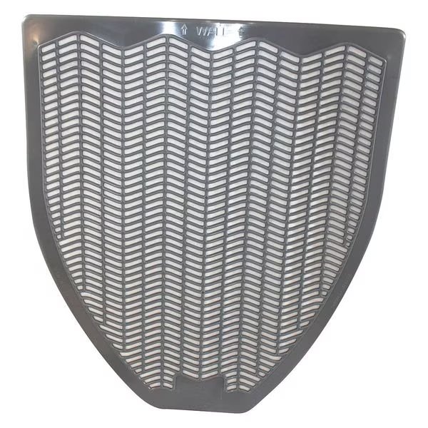 Gray Urinal Floor Mat 17" W x 20-3/8" L, 1/8", 6 PK, Impact Products, Mfr#: 1525