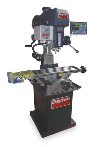 Mill/Drill Machine, 16 in. Swing, 60Hz