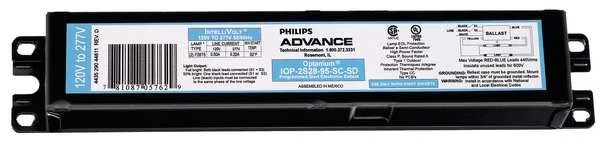 Dimming Ballast, 120/277V, 46 In Lamp, Advance, Mfr#: IOP-2S28-95-SC-SD