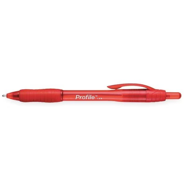 Retractable Ballpoint Pen, 1.4 mm, Red PK12, Paper Mate, Mfr#: 89467