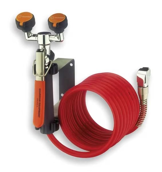 Dual Head Drench Hose, Wall Mount, 12 ft., Guardian Equipment, Mfr#: G5046