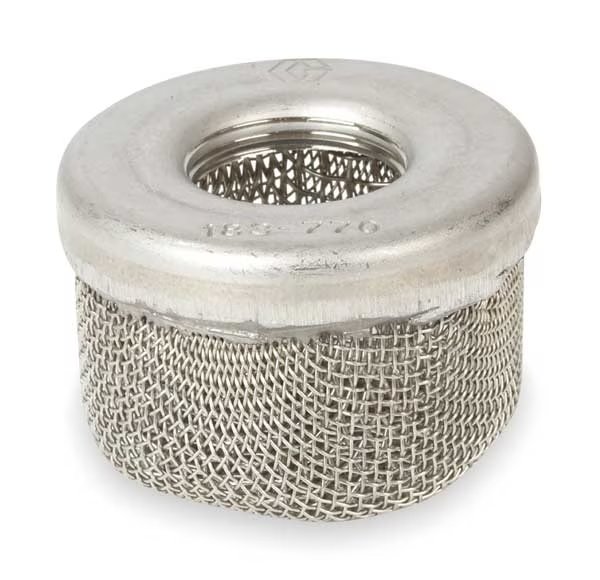 Inlet Strainer, 1 In, Double Screen, Graco, Mfr#: 181072