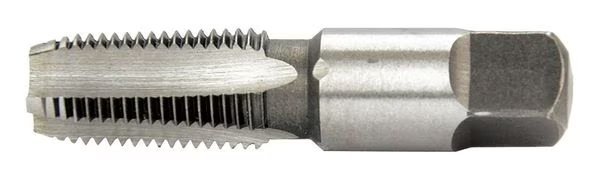 Pipe Tap, 1/8"-27, Taper, 4 Flutes, NPT