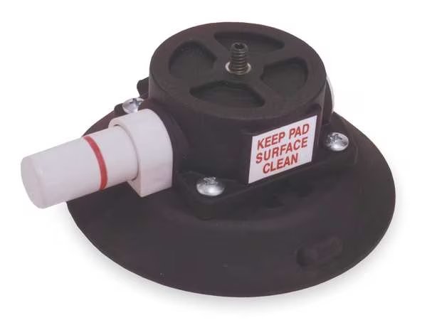 Suction Cup Mount, 4.5 In Dia, 1/4-20, Woods Powr-Grip, Mfr#: LJ45AMC1420T