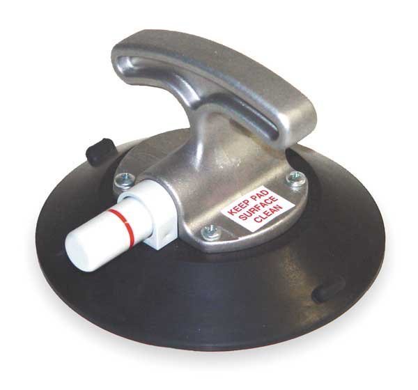 Suction Cup Lifter, 6 In Dia, T-Handle, Woods Powr-Grip, Mfr#: TL6HG