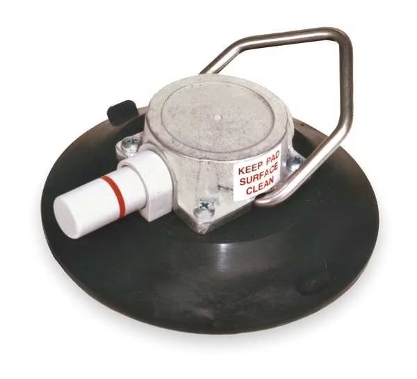Suction Cup Mount, 6 In Dia, Tie-Down, Woods Powr-Grip, Mfr#: TL6TD