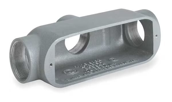 Conduit Outlet Body, Iron, TB, Killark, Mfr#: OTB-1M