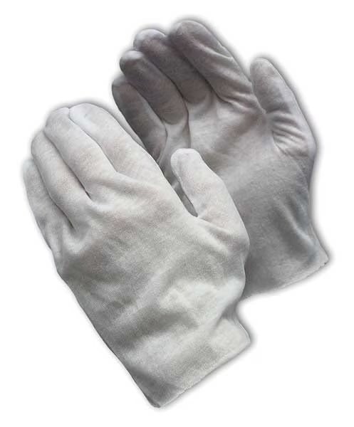 Glove Liners, White, Cotton, Jumbo, PK12, Pip, Mfr#: 97-500J