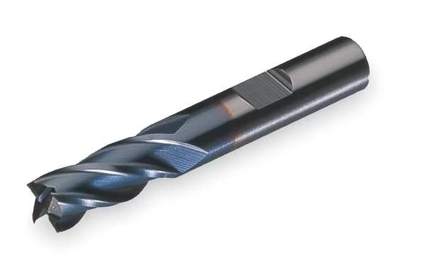4-Flute Cobalt 8% Square Single End Multi-Flute CenterCut CTD HGC-4C-TC TiCN 1/8x3/8x3/8x2-5/16, Cleveland, Mfr#: C32610