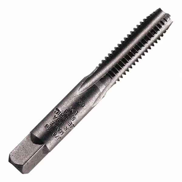 Straight Flute Hand Tap Plug, 4 Flutes, Vermont American, Mfr#: BPT516F18