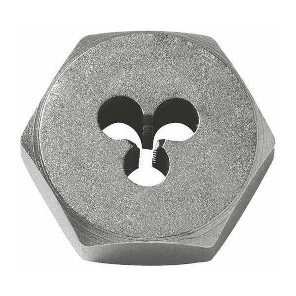 Hexagon Die, Carbon Steel, RH, #6-32, NC, Vermont American, Mfr#: BHD632