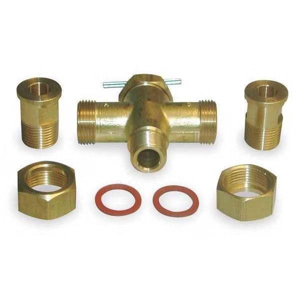 Manual Mixing Valve With Tailpieces, Bradley, Mfr#: S01-038S