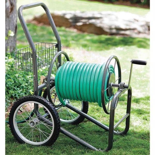 Portable Hose Cart, Steel, 17 In. Dia., Liberty, Mfr#: 2PAZ3