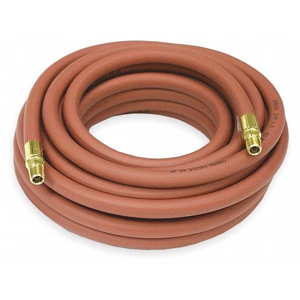 1/4" x 25 ft PVC Coupled Multipurpose Air Hose 300 psi RD, Reelcraft, Mfr#: S601085-25