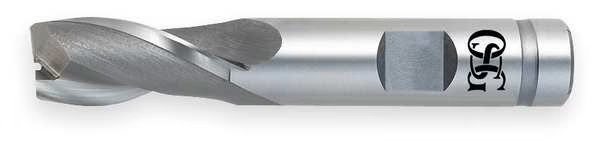 End Mill, Cobalt, 3/4, 2 FL, SGL Sq End, CC, Osg, Mfr#: 5202300