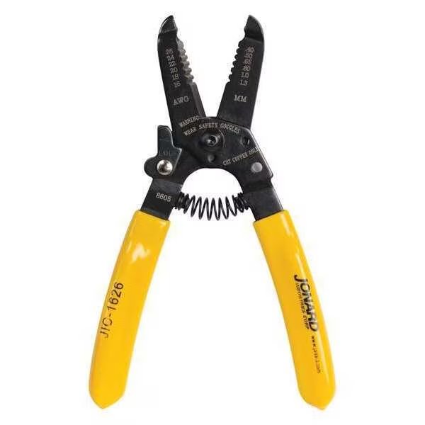 6 3/4 in Wire Stripper/Cutter 16 to 26 AWG, Jonard Tools, Mfr#: JIC-1626