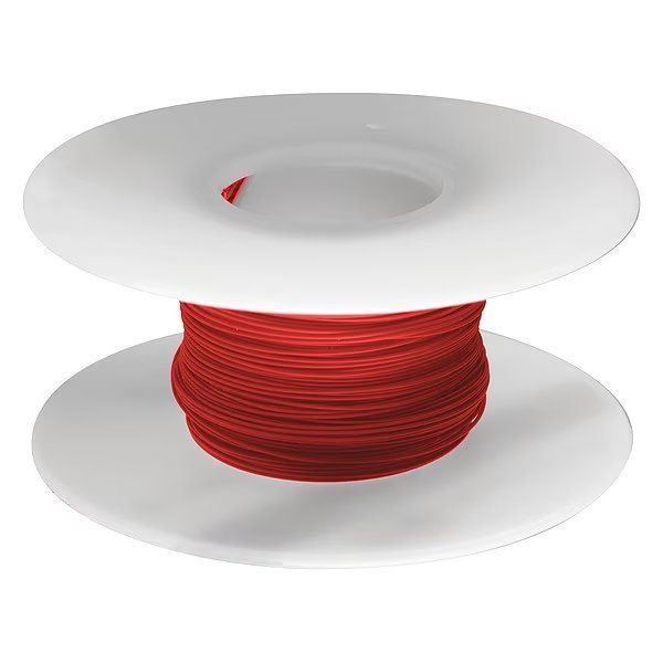 24 AWG Wire Wrapping Wire 100 ft. RD, Ok Industries, Mfr#: R24R-0100