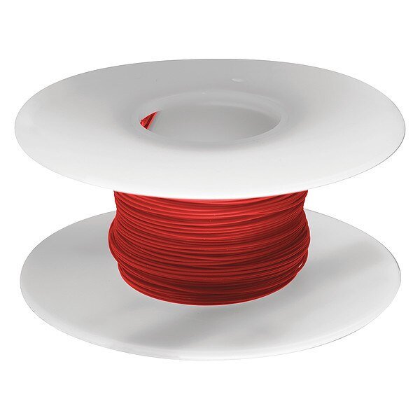 28 AWG Wire Wrapping Wire 100 ft. RD, Ok Industries, Mfr#: R28R-0100
