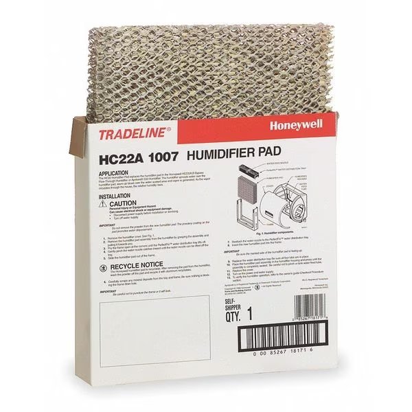 Humidfier Pad, Honeywell Home, Mfr#: HC26E1004