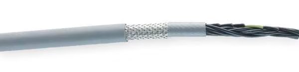 18 AWG 4 Conductor Continuous Flex Tray Cable 600V GY, Chainflex, Mfr#: CF140US-07-04-100
