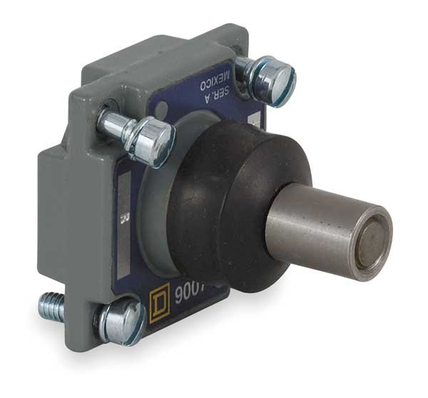 Lmt Switch Head, Palm Operated Plngr, Top, Telemecanique Sensors, Mfr#: 9007R