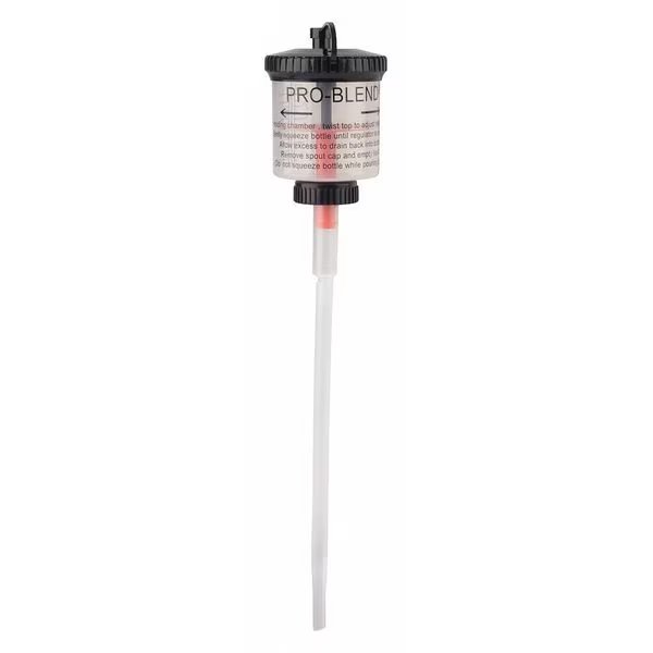 Chemical Mixing Dispenser Bottle, 13 in H, 2 1/2 in W, 2 1/2 in D, Tolco, Mfr#: 200309T