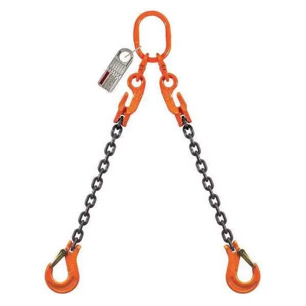 Chain Sling, G100, DOSXK, Alloy Steel, 5 ft., Pewag, Mfr#: 10G100DOSXK/5