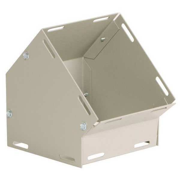 Wireway, Elbow, 45 Degree, 6x6 Sq In, Gray, Wiegmann, Mfr#: L060645