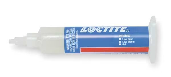 Instant Adhesive, 455 Series, Clear, 0.35 oz, Syringe, Loctite, Mfr#: 231525