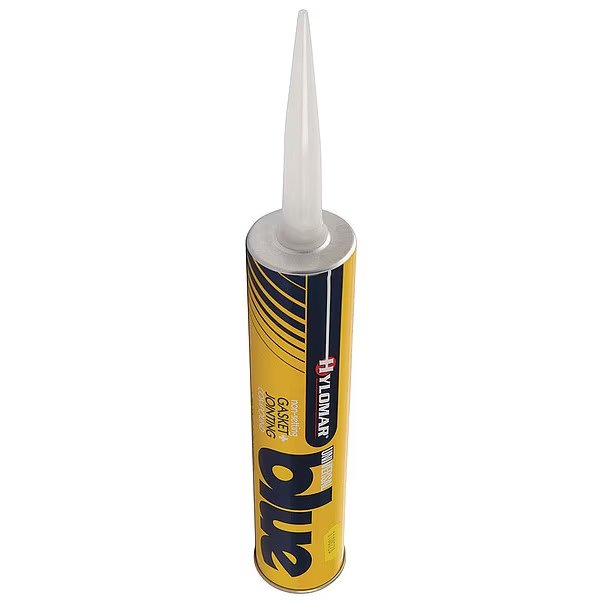 Non-Setting, Non-Hardening Gasket Sealant, 350 g, Blue, Temp Range -58 to 572 Degrees F