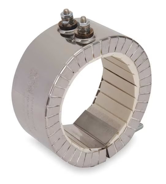 Band Heater, 4 In. W, 240V, 1400 Deg F, Tempco, Mfr#: BCH06427