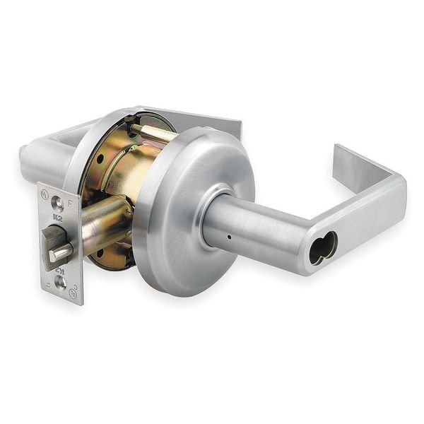 Lever Lockset, Mechanical, Entrance, Grd. 2, Dormakaba, Mfr#: QCL251E626S4478SLC