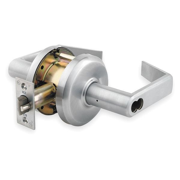 Lever Lockset, Mechanical, Classroom, Dormakaba, Mfr#: QCL261E626S4478SLC